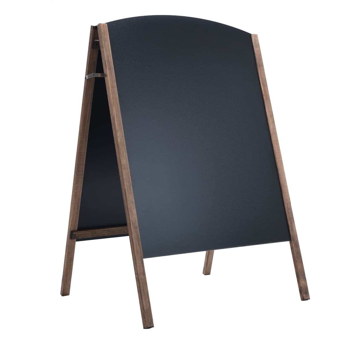 CostwayPanneau Ardoise publicitaire chevalet double face tableau à craie 60x6x101cm pour restaurant, hôtel, marché, événements